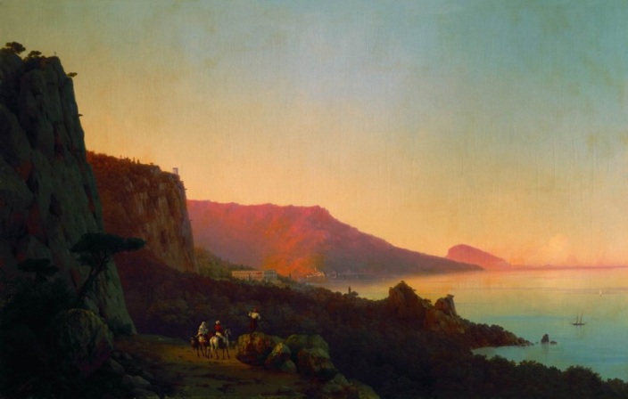 Вечер в Крыму. Ялта, 1848