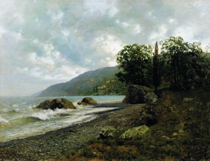 Крымский пейзаж, 1887