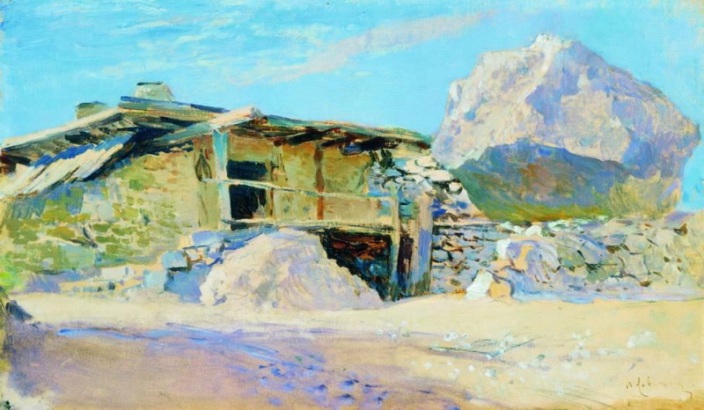 Сакля в Алупке, 1886