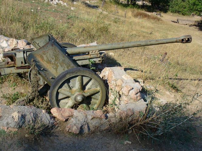 50-мм немецкое орудие
